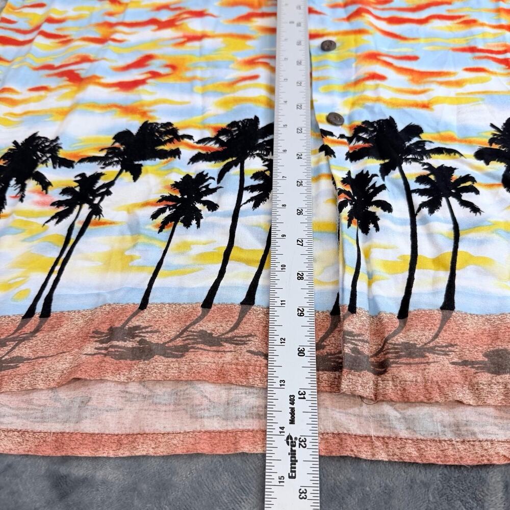 Vtg Pineapple Connection Shirt Mens Sz XL Retro Aloha Hawaiian Tropical Print - Picture 7 of 11